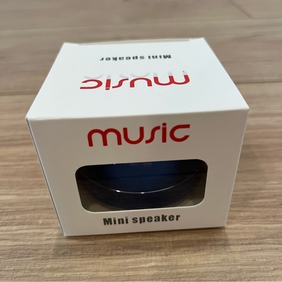 NWT Blue Portable Mini Speaker - Picture 1 of 10